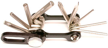 Wheels Inc Multi-Tool with Emergency Replacement Derailleur Hanger