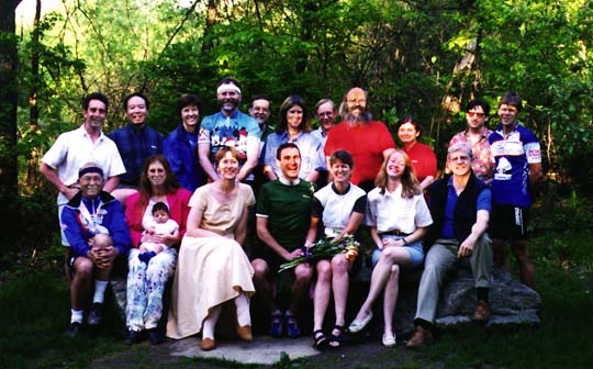 Blayley wedding party