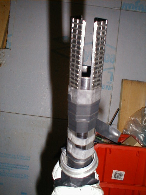 bearings with tape ready to be fitted