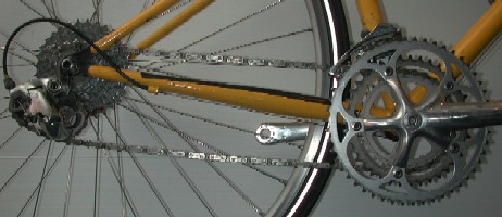 mtb cassette on road bike