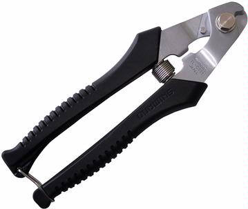 cutting bike cable housing with dremel