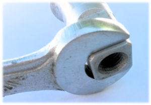 Measuring an N.J.S. spindle