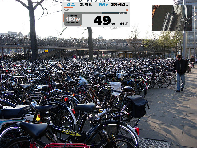 Bicycle parking in Amsterdam