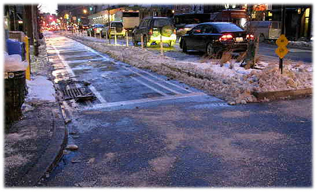 9th avenue, NYC, March 5, 2009