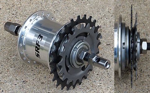 internal gear hub wheel