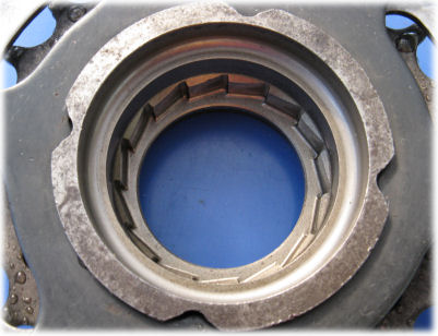 Back side of the outer body of the freewheel