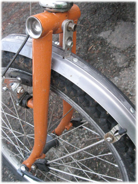 Modified Raleigh Twenty fork