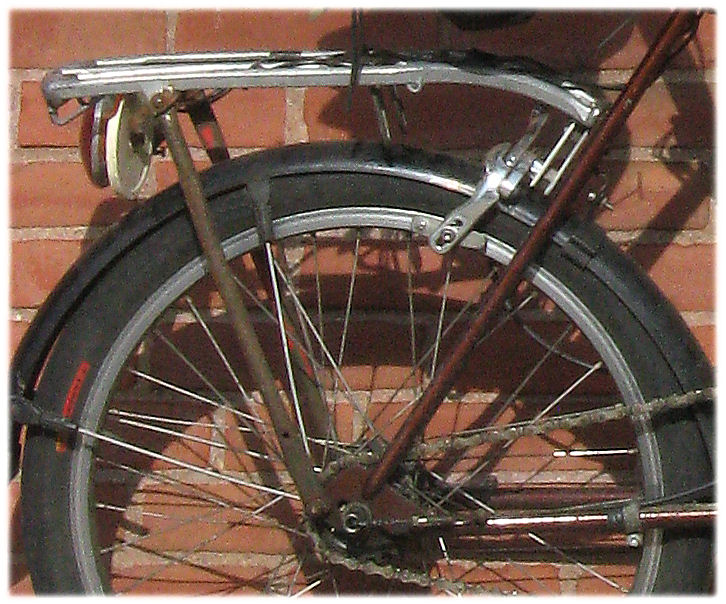 Pletcscher rack on Raleigh Twenty