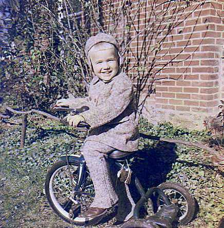 Brother jim on a delta tricycle