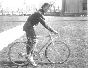 Marc on his bike in 1974