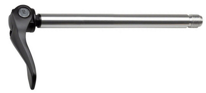 QR-type thru axle
