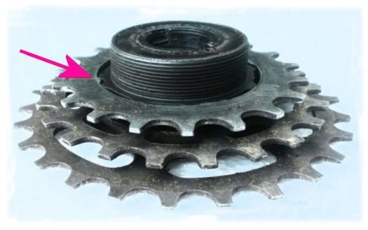 Splined sprockets on Perfect body