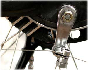 cable quick release for a drum brake