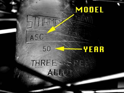 Schwinn Date Code Chart