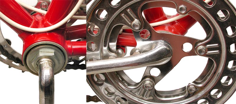 one piece crank sprocket