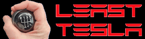 "Least Tesla bumper sticker