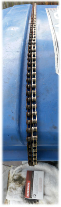 Comparing chain wear
