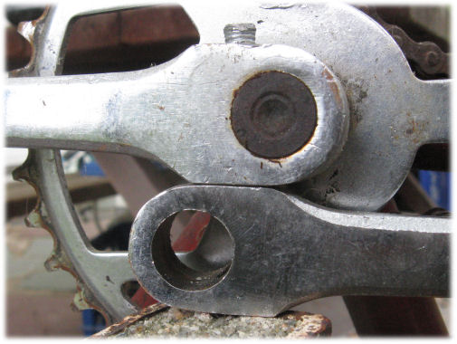 Cottered crank deals