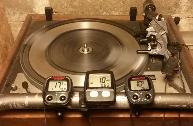 Cyclecomputer math test jig