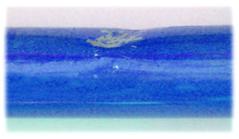 dented tube