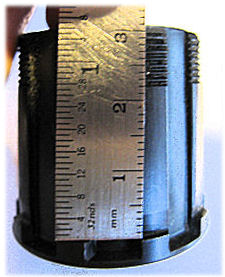 Freehub body with Unigilde threads