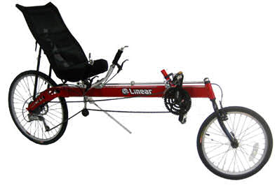 Linear recumbent