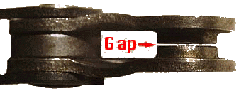 photo of chain link gap
