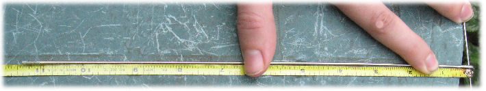 measuring a spoke