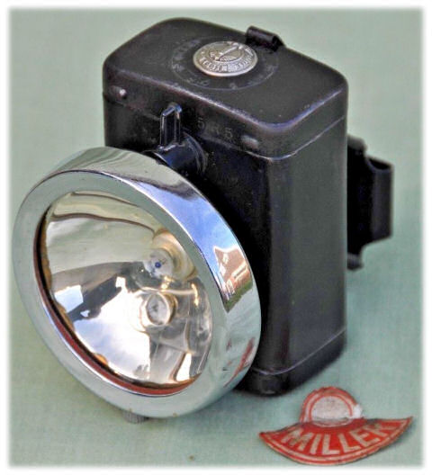 Miller battery bicycle headlight