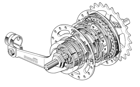 shimano nexus 4