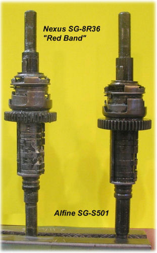 Nexus and Alfine axles