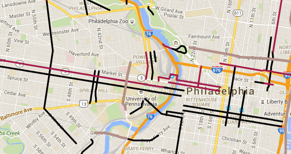phildelphia map