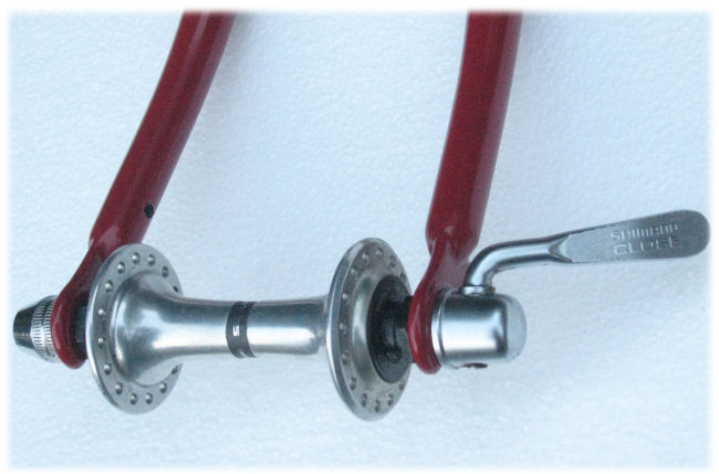 Quick release adjusted and read to be tightened.
