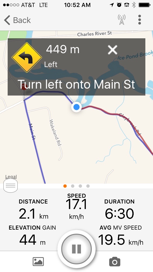 turn left screenshot