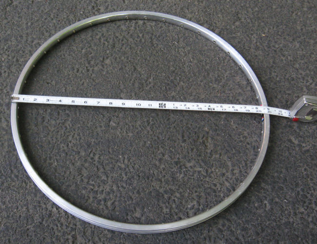 Road Bike Wheel Circumference Chart