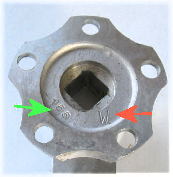 Crank length marking