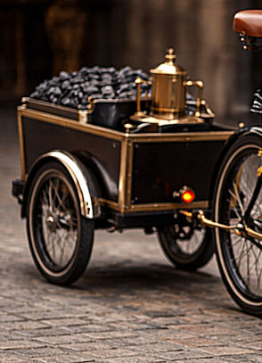 Trailer carrying coal