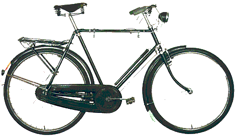 Raleigh Superbe roadster bicycle