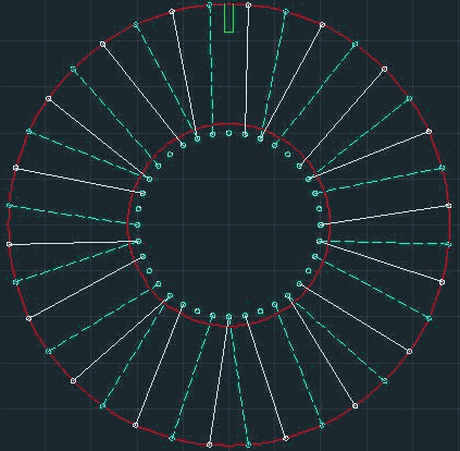 36-spoke wheel with paired spokes