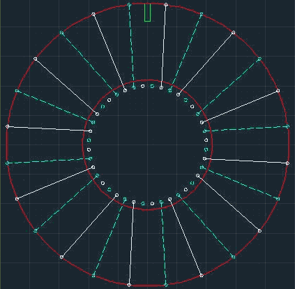 wheel with 40-hole hub and 24-hole rim