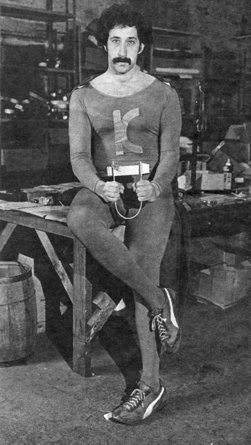 Michael Zane in Superman costume