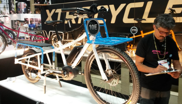 Xtracycle with Bosch assist motor