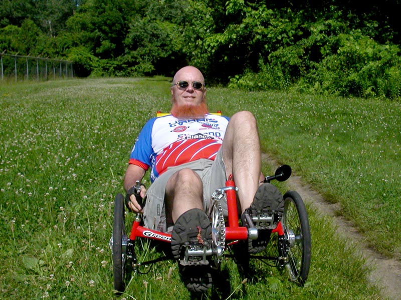 Greenspeed GT3 Folding Tadpole Tricycle