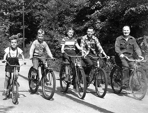 5 Bikes, September 1950