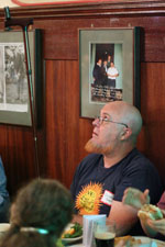 Sheldon Brown Photographing
