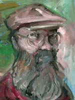 Sheldon Brown portrait by Richard Brown