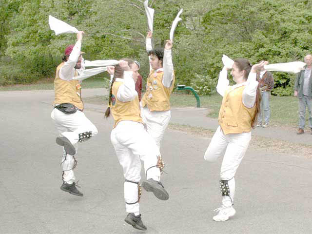 Red Herring Morris Dance Team at Lilac Sunday Image#01