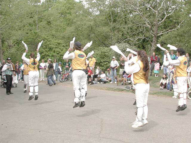 Red Herring Morris Dance Team at Lilac Sunday Image#02