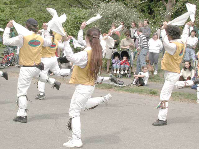 Red Herring Morris Dance Team at Lilac Sunday Image#03