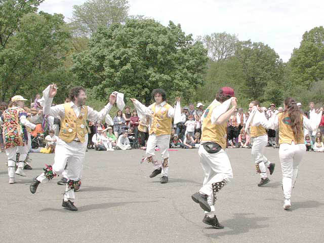 Red Herring Morris Dance Team at Lilac Sunday Image#16